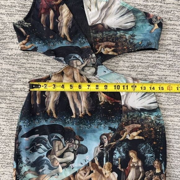 New H:OURS Olivia Mini Dress in Multi Renaissance Revolve Medium - Picture 7 of 10